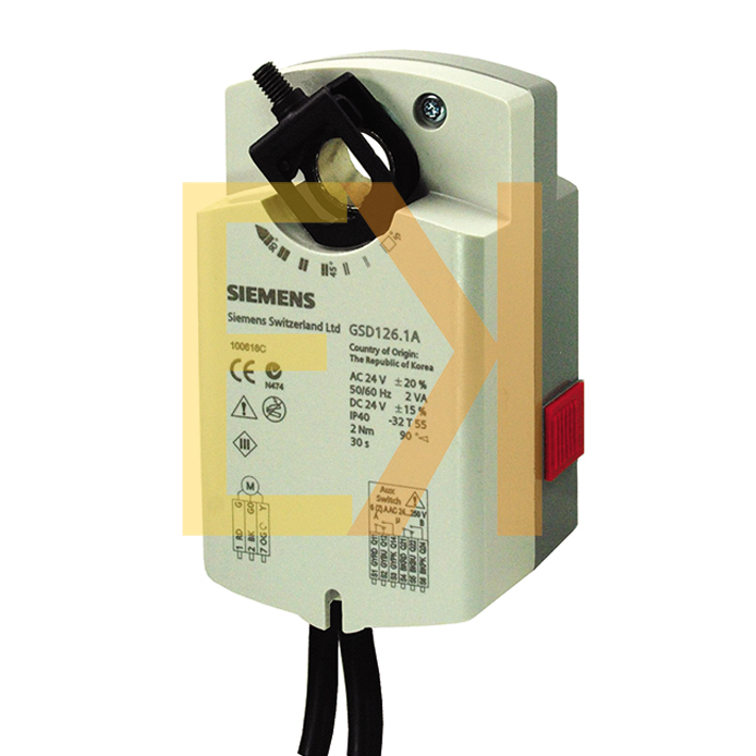 SIEMENS GSD146.1A AIR DAMPER ACTUATOR Elektro Kalori