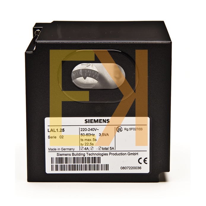 Regolatore Per Bruciatore Siemens LAL1.25 (LAL125) - Nuovo Spedizione Rapida