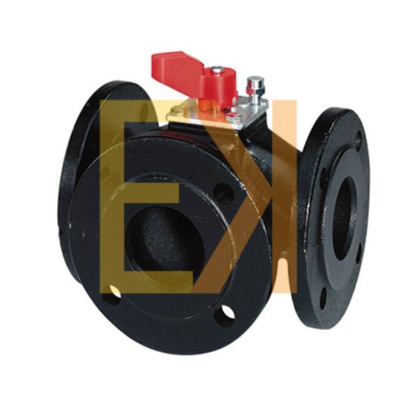 SIEMENS VBF21.100 PN6 3PORT FLANGED ROTARY VALVE Elektro Kalori