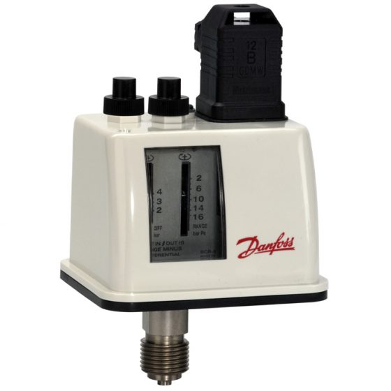 DANFOSS 017B0038 BCP3H (0/6Bar) PRESSURE SWITCH Elektro Kalori