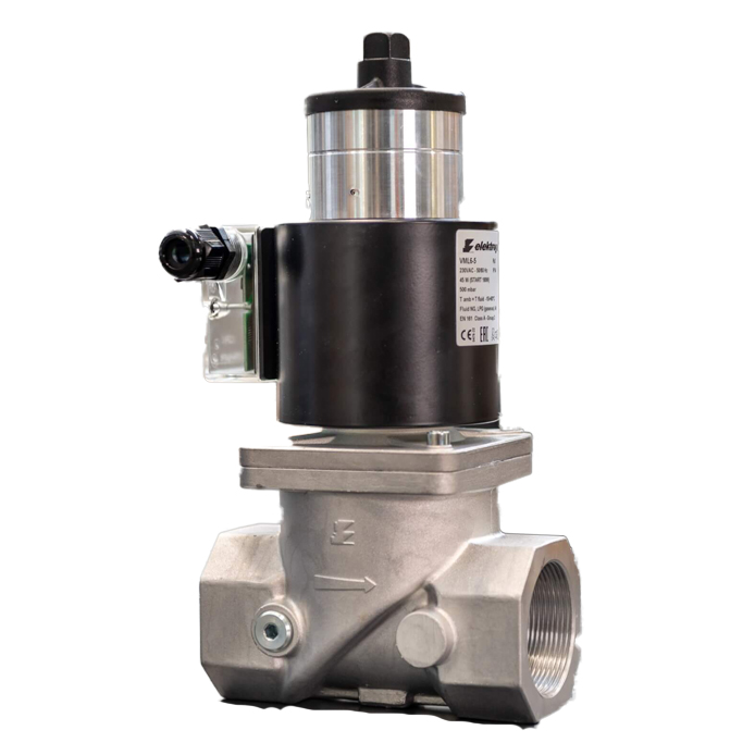 Elektrogas Vml Mbar Alluminium Solenoid Valve Elektro Kalori