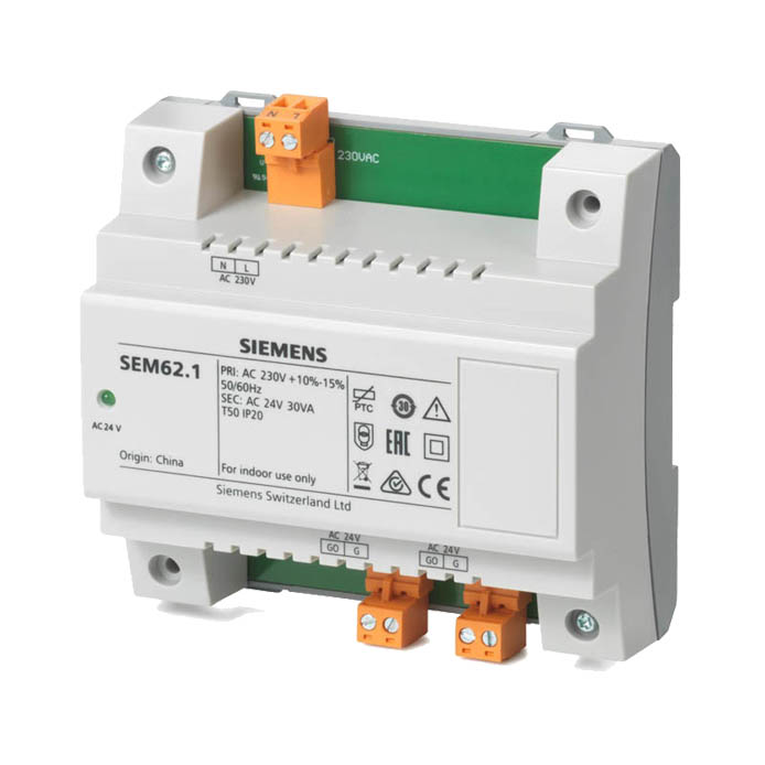 SIEMENS SEM62.2 TRANSFORMER WITH SWITCH AND REPLACEABLE FUSE – Elektro ...