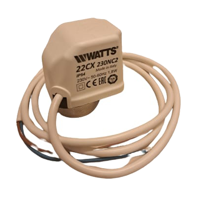 WATTS 22CX230NC2 230V FAN-COIL VALVE ACTUATOR – Elektro Kalori